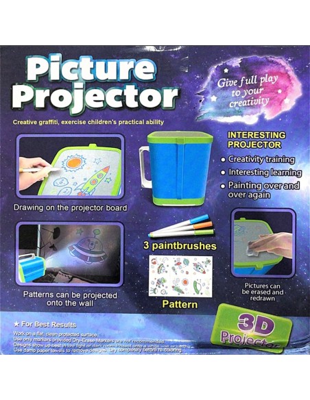 Vaikų 3D vaizdo projektorius "Picture Projector"