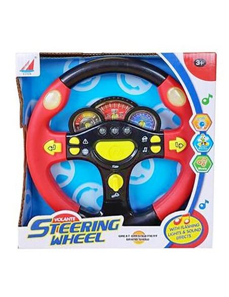 Žaislinis vairas su garsais "Steering Wheel"