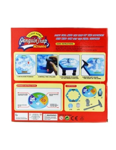 Stalo žaidimas "Pingvinų spąstų vakarėlis"