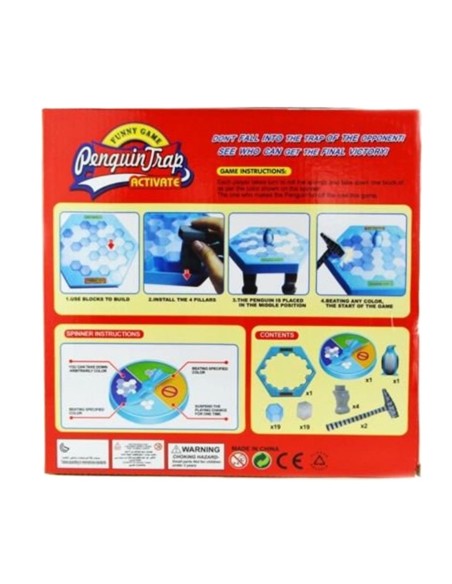 Stalo žaidimas "Pingvinų spąstų vakarėlis"