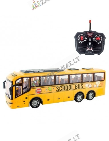 Radijo bangomis valdomas mokyklinis autobusas "City Bus"