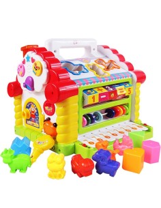 Spalvingas edukacinis namelis kūdikiams 2