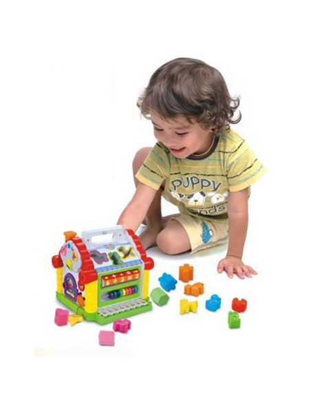 Daugiafunkcinis veiklos centras: Pianinas, rūšiuoklė ir gyvūnų garsai