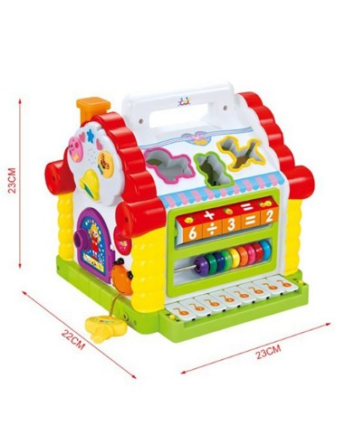 Mokomasis namelis mažyliams – lavinkite motoriką ir logiką žaisdami