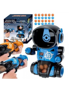 Pneumatiniai ginklai su robotu-taikiniu